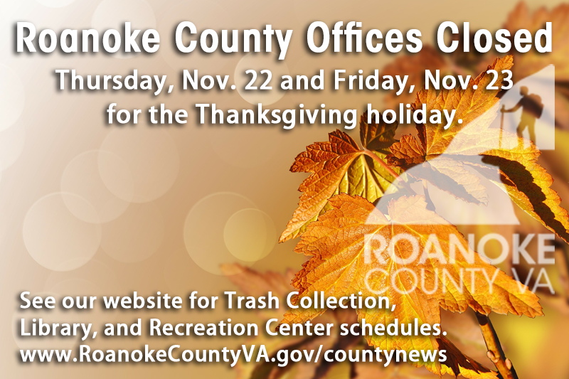 Thanksgiving 2018 Office Schedules